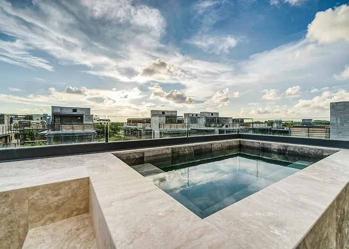 Divine 1br Ph W Private Pool, Cenote, Gym *