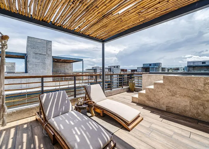 Divine 1br Ph W Private Pool, Cenote, Gym Apartment